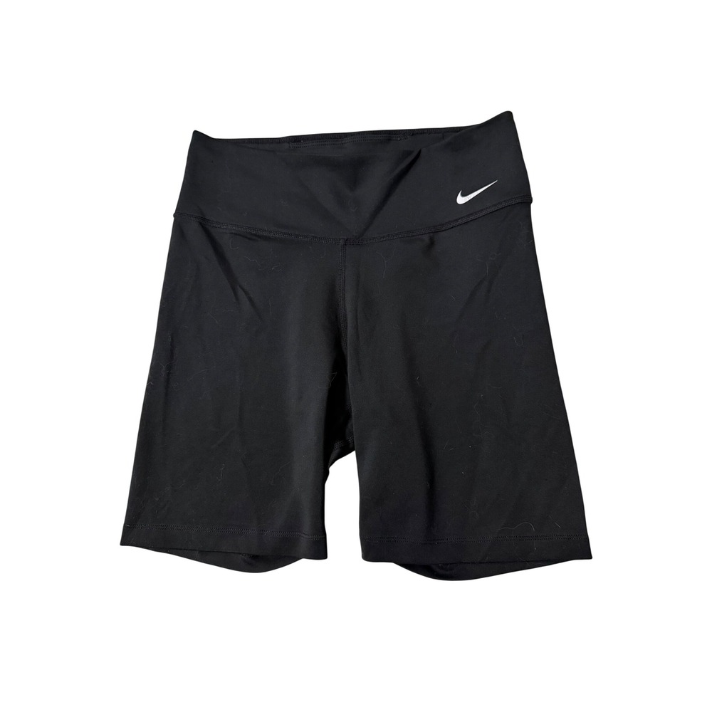 Nike Dri-FIT High Waisted Bike Shorts Black Size S